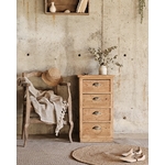 Petit meuble ancien 4 tiroirs en sapin brut20251208_141422