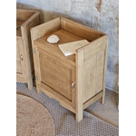 Duo de petits meubles anciens type chevets en bois massif20251213_142809
