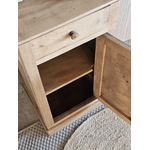 Petit meuble d’appoint ancien en noyer massif20251213_151544