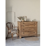Commode ancienne en bois massif orme (1)20260114_132133