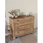 Commode ancienne en bois massif orme (1)20260114_131745