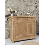 Buffet haut ancien en chêne massif – 3 tiroirs – Époque fin XIXᵉ siècle20260123_091319