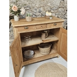 Buffet haut ancien en chêne massif – 3 tiroirs – Époque fin XIXᵉ siècle20260123_091449