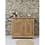 Buffet haut ancien en chêne massif – 3 tiroirs – Époque fin XIXᵉ siècle20260123_091221