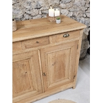 Buffet haut ancien en chêne massif – 3 tiroirs – Époque fin XIXᵉ siècle20260123_091547