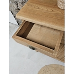 Buffet haut ancien en chêne massif – 3 tiroirs – Époque fin XIXᵉ siècle20260123_091817