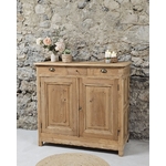Buffet haut ancien en chêne massif – 3 tiroirs – Époque fin XIXᵉ siècle20260123_091142