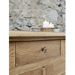 Buffet haut ancien en chêne massif – 3 tiroirs – Époque fin XIXᵉ siècle20260123_091843