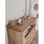 Ancienne commode secretaire en noyer massif et sapin20260224_145628