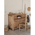 Ancienne commode secretaire en noyer massif et sapin20260224_150020