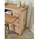 Ancienne commode secretaire en noyer massif et sapin20260224_150058