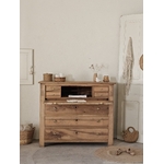 Ancienne commode secretaire en noyer massif et sapin20260224_151902