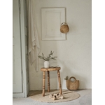 Tabouret ancien tripode en bois massif 20260311_081015