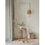 Tabouret ancien tripode en bois massif 20260311_080952