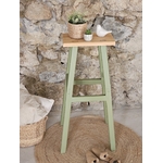 tabouret haut vert et bois20260403_100025
