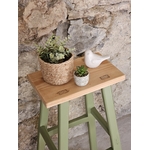 tabouret haut vert et bois20260403_100035