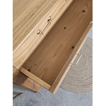 ancienne commode ancienne en bois massif et laiton doré20260418_114446