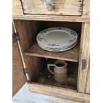 Meuble patiné Petit Buffet Bas Rustique en Bois Br20260426_094646