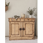 Meuble patiné Petit Buffet Bas Rustique en Bois Br20260426_094930