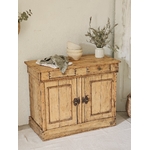 Meuble patiné Petit Buffet Bas Rustique en Bois Br20260426_094423