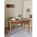 Table de Ferme en Chêne Massif – 3 Tiroirs – Style Authentique20260505_154225