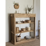 Étagère ancienne en bois brut patiné20260521_163539