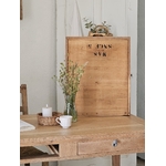 Table: bureau ancienne en chêne massif avec tiroirs 20260527_111618