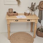 Table coiffeuse vintage en pin massif20260718_105235