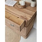 Commode vintage en noyer massif et placage ronce de noyer20260720_171536