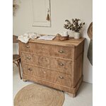 Commode vintage en noyer massif et placage ronce de noyer20260720_171435