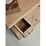 Petit meuble bas ancien en bois brut rénové20260729_154000