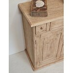 Petit meuble bas ancien en bois brut rénové20260729_154151