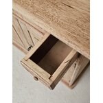 Petit meuble bas ancien en bois brut rénové20260729_154014