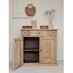 Petit meuble bas ancien en bois brut rénové20260729_153757