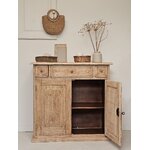 Petit meuble bas ancien en bois brut rénové20260729_153709