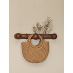Porte-manteau mural vintage en bois tourné20260804_111042
