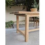 Ancienne table de ferme en pin massif brut et verni 6 à 8 personnes20260815_173751