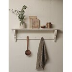 Étagère murale vintage blanche 5 crochets20260818_143019
