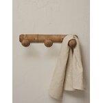 Porte-manteau mural ancien 3 patères en sapin brut20260818_145110