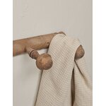 Porte-manteau mural ancien 3 patères en sapin brut20260818_145135
