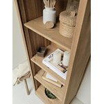Étagère colonne en bois brut – Bibliothèque vintage restauré20260828_171138