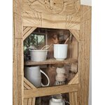 Armoirette Art déco, petite armoire murale vintage, meuble mural bois brut20260903_150850