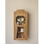 Armoirette Art déco, petite armoire murale vintage, meuble mural bois brut20260903_150721