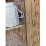Armoirette Art déco, petite armoire murale vintage, meuble mural bois brut20260903_150833