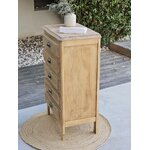 Chiffonnier vintage 5 tiroirs en bois brut20260907_180213