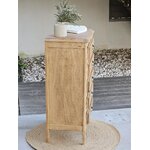 Chiffonnier vintage 5 tiroirs en bois brut20260907_180247