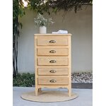 Chiffonnier vintage 5 tiroirs en bois brut20260907_175853