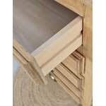 Chiffonnier vintage 5 tiroirs en bois brut20260907_180420