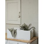 Caisse en bois ancienne peinte en blanc esprit campagne chic  20260921_182218