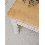 Table basse ancienne 3 tiroirs beige lin et bois20260927_111658